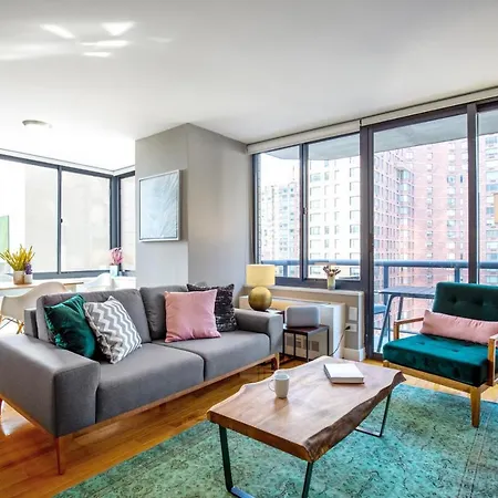 1br Nr Times Sq W Indoor Rooftop Gym Nyc-141