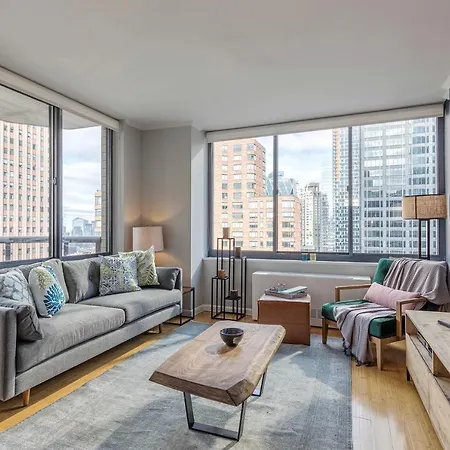 Apartment 1br Nr Broadway W Indoor Pool Doorman Nyc-14 New York