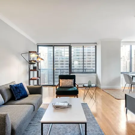 Midtown 2br W Pool Gym Roof Nr Subway Nyc-385 * New York