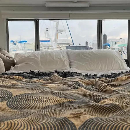 Unique Design Houseboat In Rockaway Queens New York
