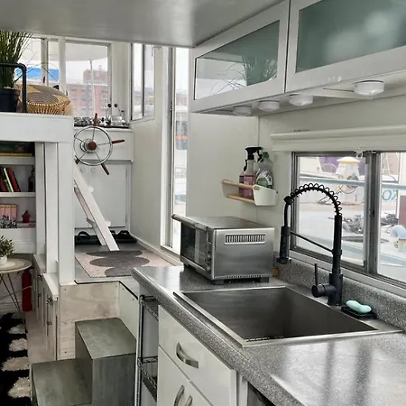 Unique Design Houseboat In Rockaway Queens *