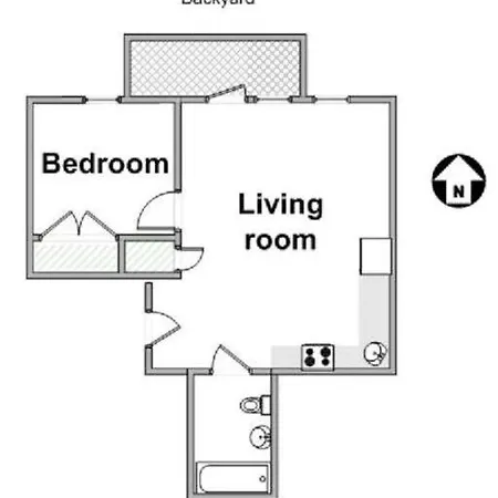 Cozy Modern Brooklyn W/ Balcony