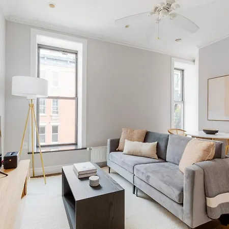 East Village 2br W Wd Nr Groceries Shops Nyc-1235 Apartment
