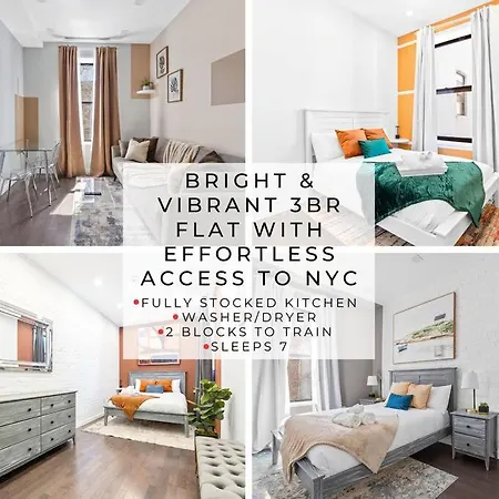 Swj 3rd - Sleeps 7,close To Lga,times Sq In 25 Min *