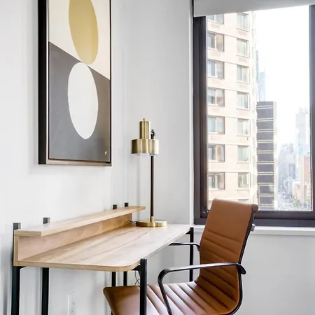 Apartment Tasteful Midtown W 1br W Gym Nr Times Sq Nyc-643 *