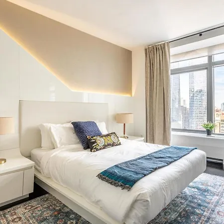 Financial District 1br W Wd Gym Elevator Nyc-1360 New York