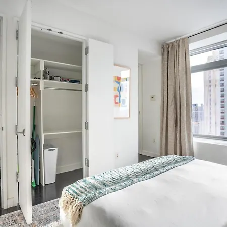Financial District 1br W Wd Gym Elevator Nyc-1378 Apartment