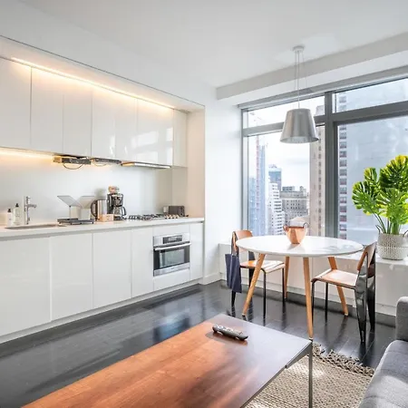 Financial District 1br W Wd Gym Elevator Nyc-1378 Apartment
