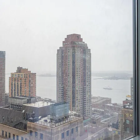 Financial District 1br W Wd Gym Elevator Nyc-1370 *
