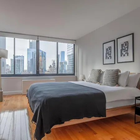 Midtown 2br W Doorman Nr Theater District Nyc-1349 New York
