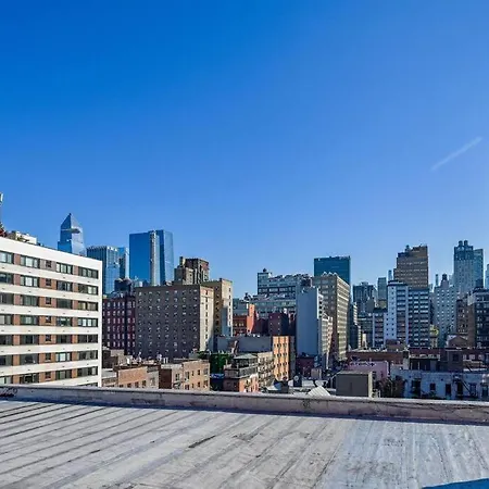 Modern One Bedroom With Private Balcony Apartment New York