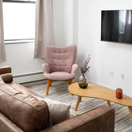 Chic 1bd With Rooftop W/d In Unit Downtown Apartment New York