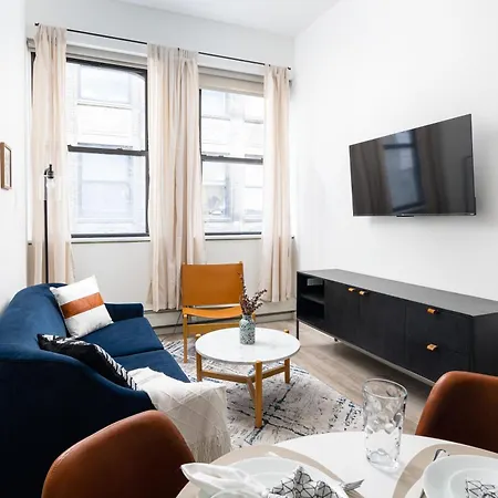 Apartment Spacious Luxury 2bd Downtown Gym W/d Doorman New York
