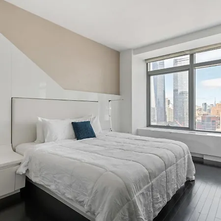 Apartment Financial District 1br W Wd Gym Elevator Nyc-1376 *