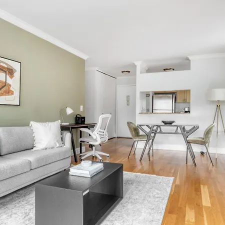 Apartment Midtown 1br W Dm Elevator Gym Nr Times Sq Nyc-799