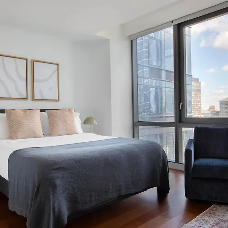 Apartment Blueground Hudson Yards Gym Rooftop Lounge Nyc-1454