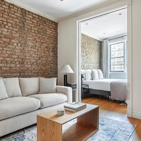 Apartment West Village 1br W Wd Nr Restaurants Cafes Nyc-1033 *