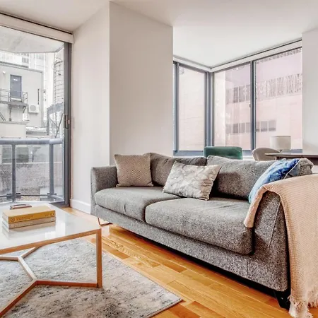 Apartment Midtown 1br W Doorman Gym Nr Times Square Nyc-1208 *