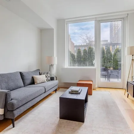 Apartment Les 1br W Lounge Gym Roofdeck Nr Park Nyc-1379 *