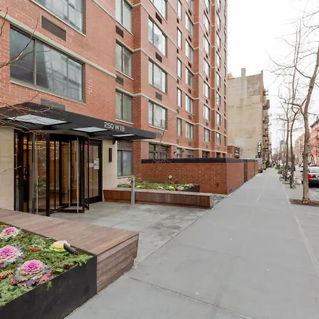 Chelsea 1br W Doorman Roofdeck Bbq Nyc-427