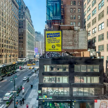 Apartment Blueground Midtown Gym Elev Near Times Sq Nyc-1478 *