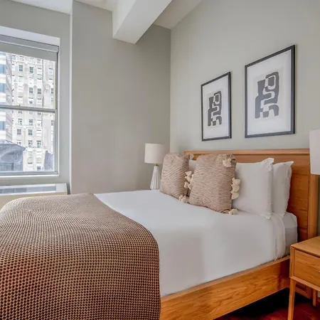 Fidi 1br W Luxury Gym Doorman Rooftop Nyc-13 * New York