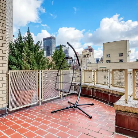 Apartment Murray Hill 2br W Wraparound Terrace Nr Park Nyc-1347 *