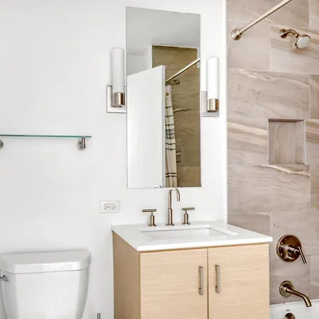 Fidi 1br W Wd Doorman Elevator Roof Nyc-771 Apartment New York
