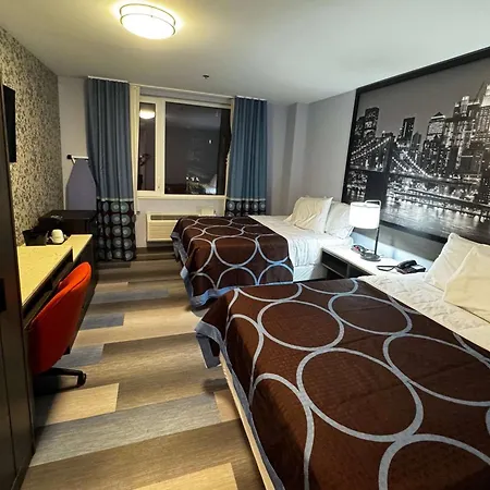 Hotel Super 8 By Wyndham Brooklyn Fulton Street Broadway Junction 2*