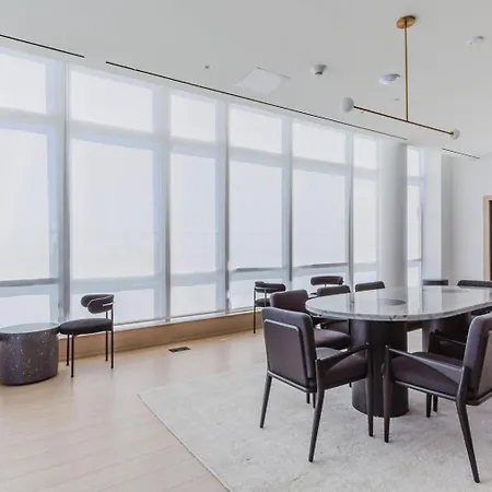 Blueground Jersey Rooftop Gym Lounge Nyc-1578 Apartment New York