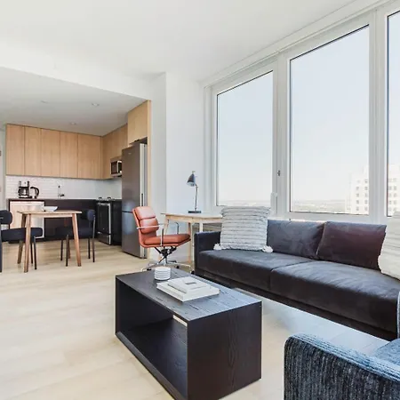 Blueground Jersey Rooftop Gym Lounge Nyc-1578 Apartment New York