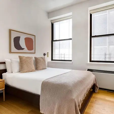 Apartment Modern Fidi 1br W Roofdeck Gym Doorman Nyc-443