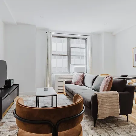 Apartment Blueground Midtown Gym Ac Nr Chrysler Nyc-1665 *