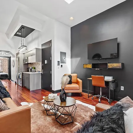 Apartment Rustic Chic 4br For Groups - Bushwick's Finest *