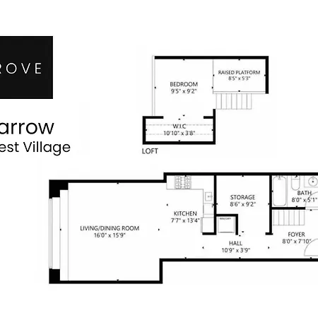 Apartment Barrow By Rove Travel 1br Loft With Shared Roof