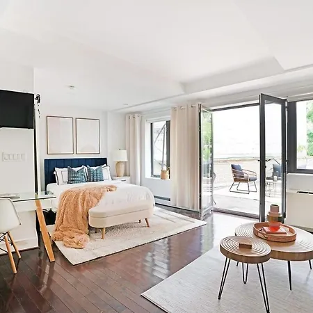 809-2b With A Private Terrace By Columbus Circle Apartment New York