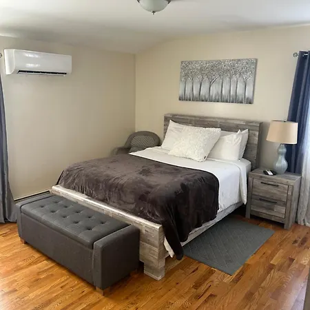 Chic Modern Bedroom 5 Mins From Jfk *
