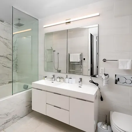 Stunning With Patio In Manhattan Apartment