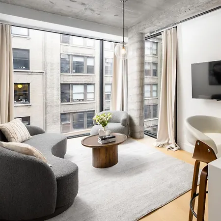 Stunning Penthouse In Manhattan Apartment New York