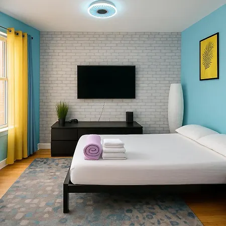 Blue Style In Apartment