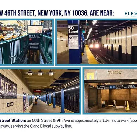 Apartment 2br In Times Square Near Restaurants *