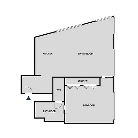 Apartment Financial District 1br W Wd Gym Elevator Nyc-1364 New York