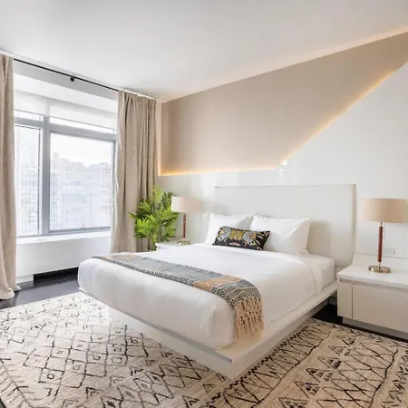 Financial District 1br W Wd Gym Elevator Nyc-1364 *