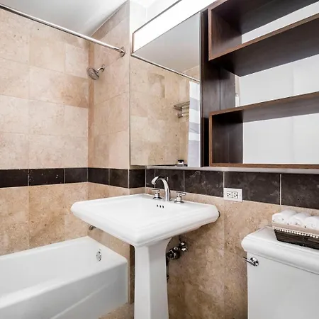 Apartment Chelsea 1br W Doorman Lux Gym Sundeck Nyc-169 *