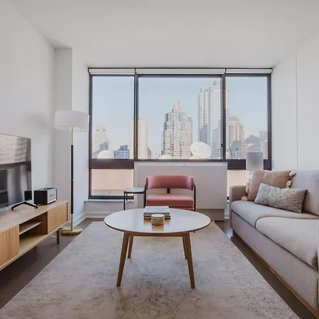 Blueground Hells Kitchen Rooftop Nr Central Park Nyc-1598 Apartment *
