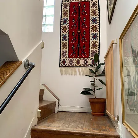 Airy Brownstone Penthouse Duplex Near Park * New York