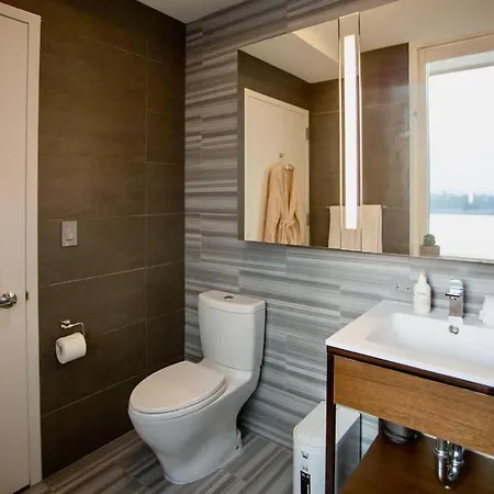 Modern Designer Stunning Hudson Views Corner Unit New York