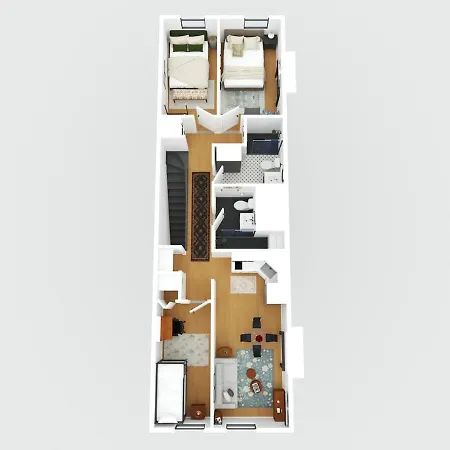 Apartment 3br Brownstone Near Subway & Columbia Uni New York