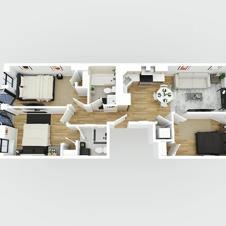 Apartment Bright & Cozy 3bd Brooklyn Getaway New York