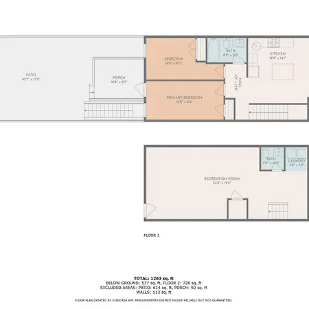 Apartment Modern 2br Basement Brooklyn And Backyard